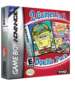 ROM 2 Games In 1 - SpongeBob SquarePants - Battle For Bikini Bottom + Nicktoons - Freeze Frame Frenzy